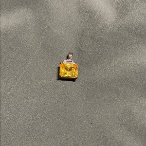Citrine Gemstone Pendant